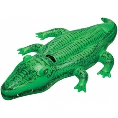 Игрушка надувная для плавания "Крокодил" 168*86см малый 58546NP