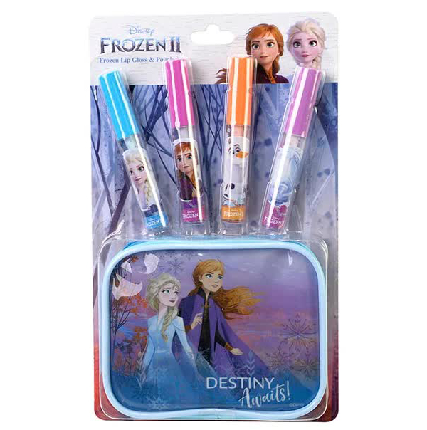 Игровой набор детской декоративной косметики для губ на блистере Frozen  Markwins 1599004E - фото 1