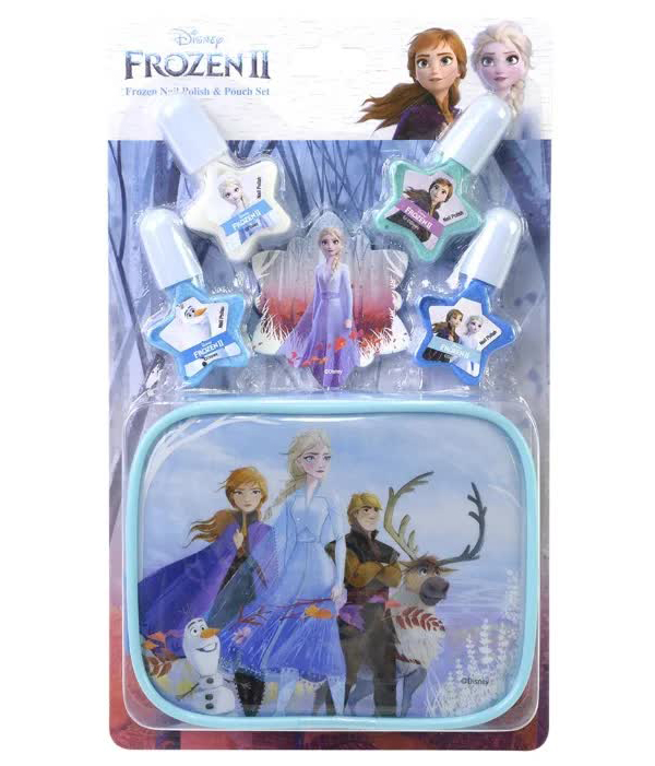Игровой набор детской декоративной косметики для ногтей на блистере Frozen  Markwins 1599006E - фото 1