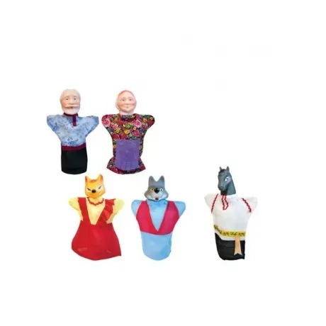 Кукольный театр "Битый небитого везет" (5 персонажей) Русский ст...