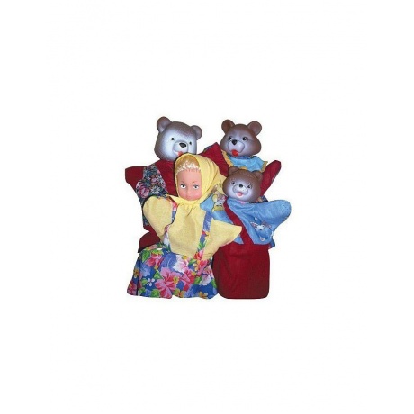 Кукольный театр &quot;Три медведя&quot; 4 персонажа в коробке Русский стиль 11254 - фото 2