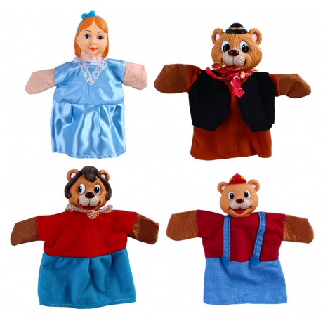 Кукольный театр &quot;Три медведя&quot; 4 куклы - фото 2