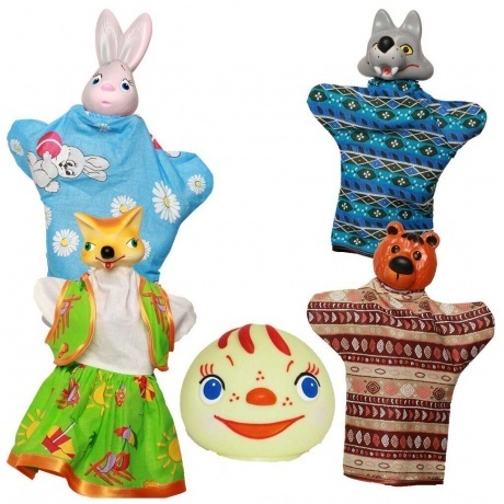 Кукольный театр Кудесники "Колобок" (7 персонажей) арт.СИ-683
