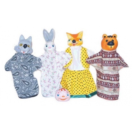 Кукольный театр Кудесники "Колобок" (7 персонажей) арт.СИ-683 - фото 2