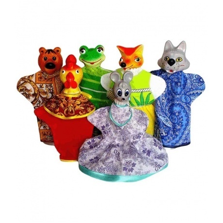 Кукольный театр Кудесники "Теремок" СИ-702/СИ-57/3 - фото 4