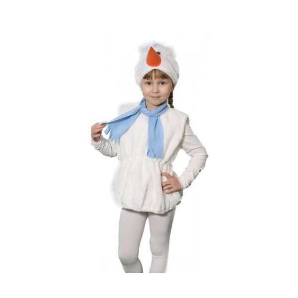 Снеговик Весна костюм театральный В1371 - фото 1