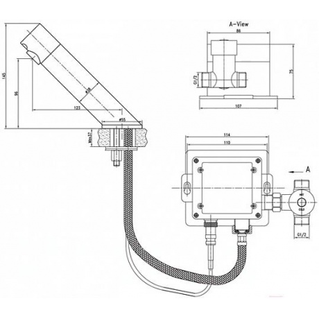 Смеситель для раковины Lemark Project LM4653CE - фото 3
