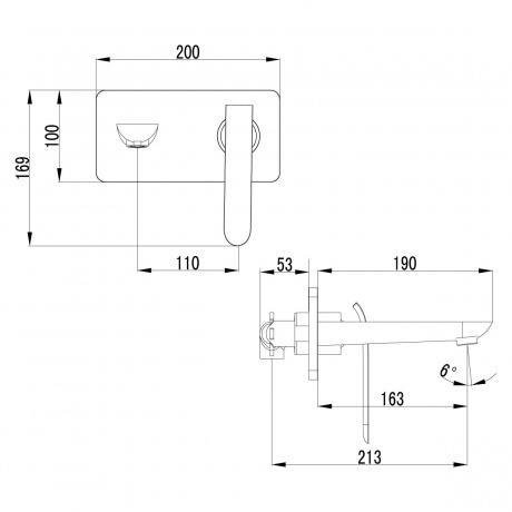 Смеситель для раковины Lemark Melange LM4926CW - фото 2