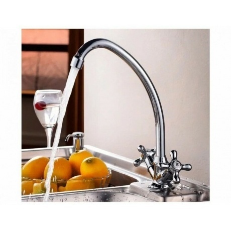 Смеситель для раковины Rossinka H02-62 - фото 3