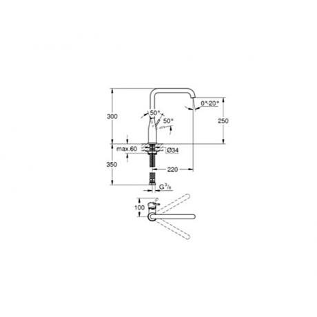 Смеситель для кухни Grohe ESSENCE 30269DC0 - фото 2