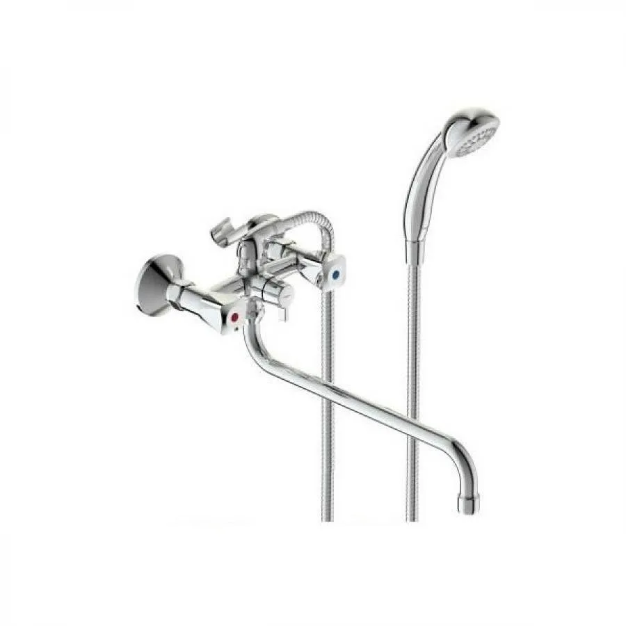 Смеситель для ванны с длинным изливом Vidima PRACTIK BA343AA - фото 1