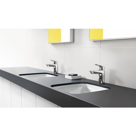 Смеситель для раковины Hansgrohe Logis 71101000 хром - фото 3