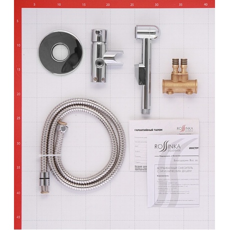 Смеситель для биде Rossinka X25-51 - фото 4