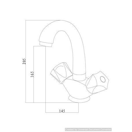 Смеситель для раковины Esko Moscow MS 26 - фото 2