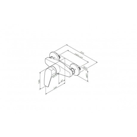 Смеситель для душа AM.PM Gem F9020000 - фото 4