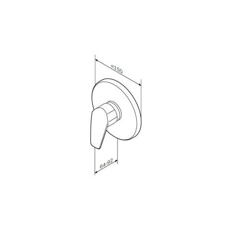 Смеситель для душа AM.PM Gem F9075000 - фото 7