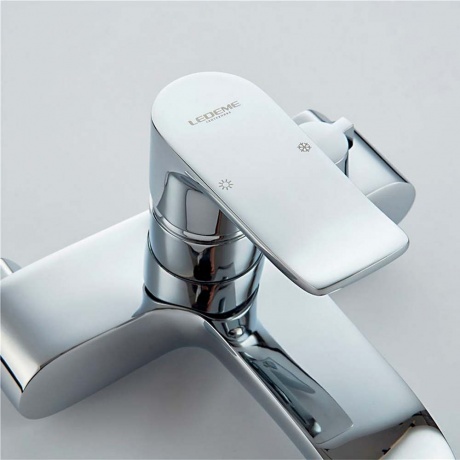 Смеситель для ванны Ledeme L3234 - фото 3