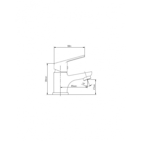 Смеситель для раковины Dorff Norma D1002100 - фото 2