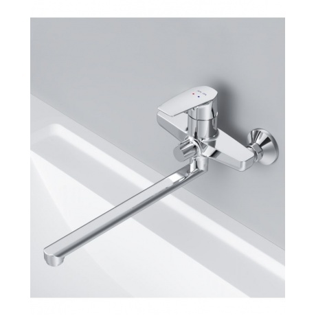 Смеситель для ванны и душа AM.PM Gem F90A90000 хром - фото 3