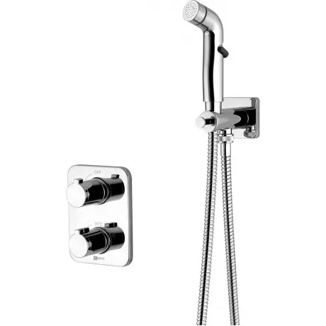 Смеситель Lemark Yeti термостатический с гигиеническим душем (LM...