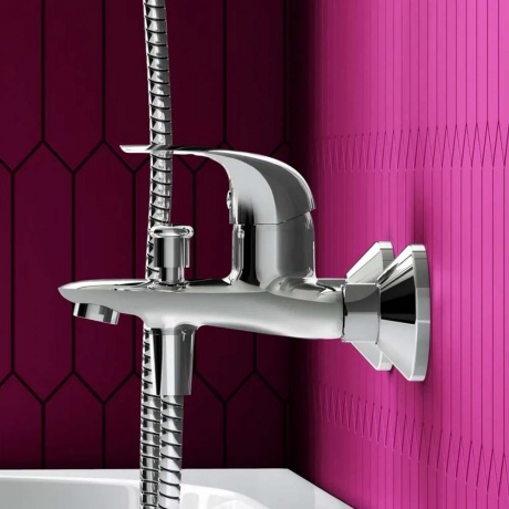 Смеситель для ванны и душа Dorff Stark D1101000 - фото 4