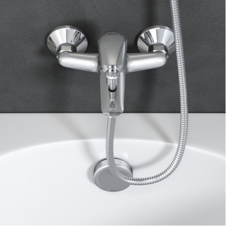 Смеситель для ванны и душа Dorff Stark D1101000 - фото 9
