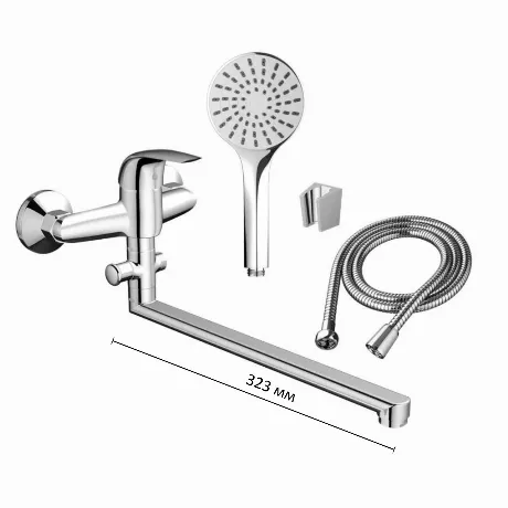 Смеситель для ванны и душа Dorff Stark D1109500