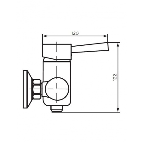 Смеситель для душа Dorff Logic New D3020000SS - фото 2