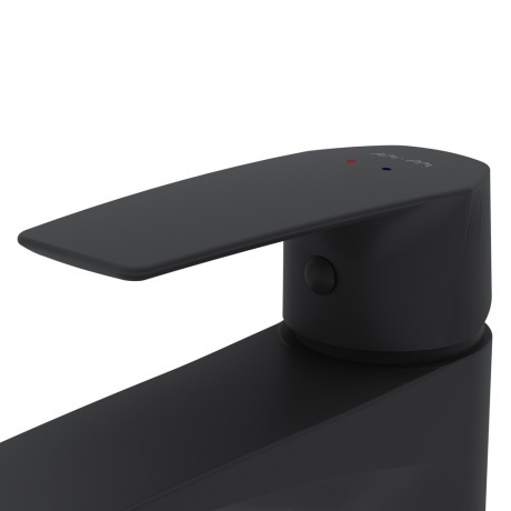 Смеситель для раковины AM.PM Gem F90A02122 черный - фото 6