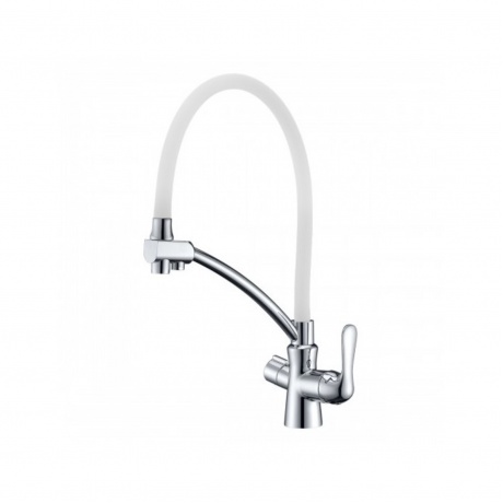 Смеситель для кухни Lemark Comfort (LM3070C-White)