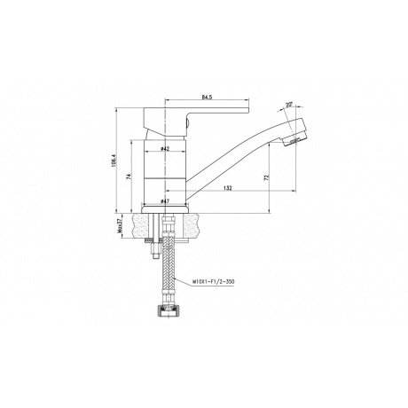 Смеситель для раковины Lemark Plus Grace (LM1507C) - фото 2