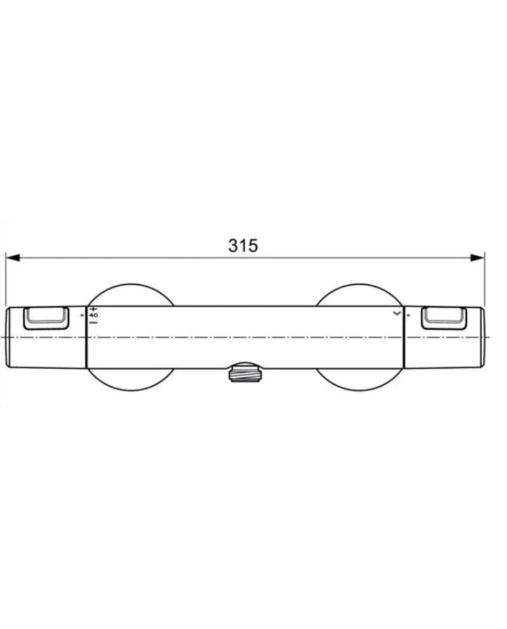 Смеситель для душа Ideal Standard Ceratherm T25 A7201AA - фото 2