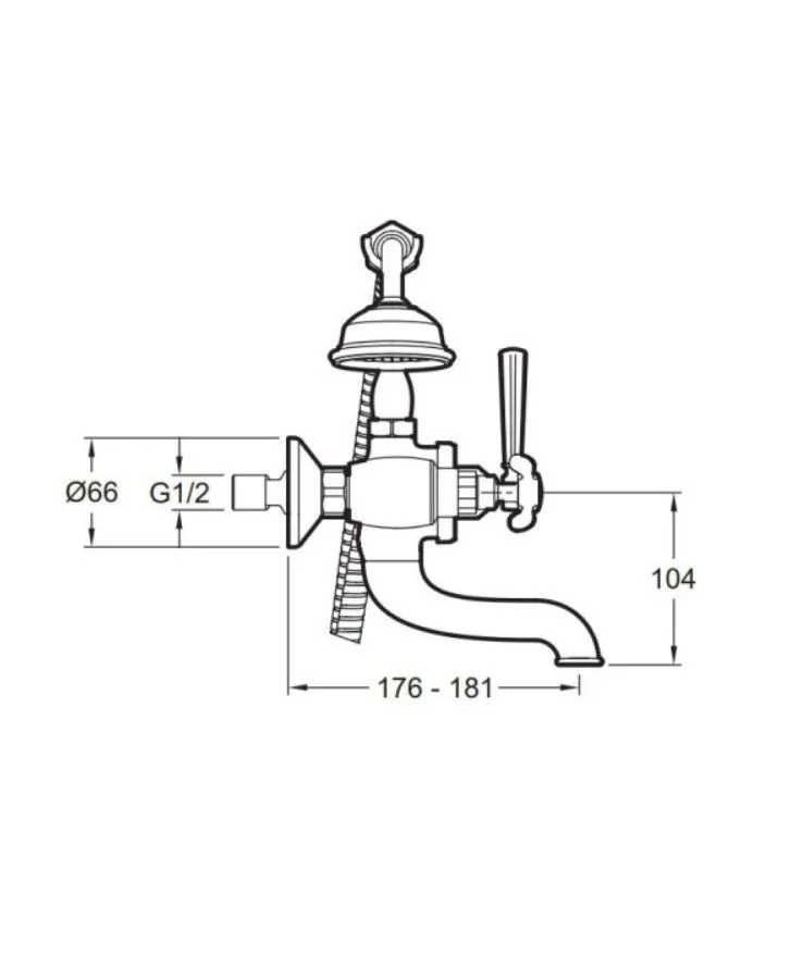 Смеситель для ванны и душа Jacob Delafon E24313-BGG - фото 5