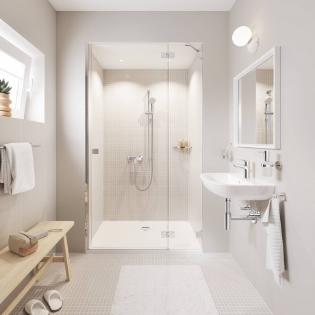 Смеситель для ванны Grohe Bau Edge 23604001 - фото 7