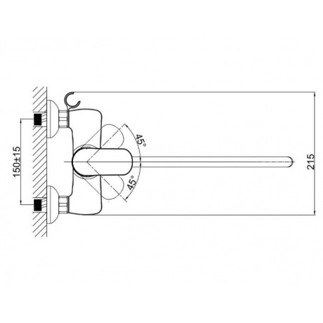 Смеситель для ванны D&amp;K Venice Baciano DA1033301 - фото 4