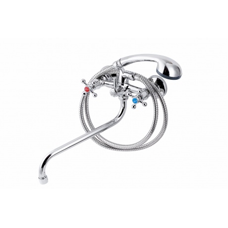 Смеситель для ванны с душем FAUZT FZs-471-06 тип См-ВУДРНШлА