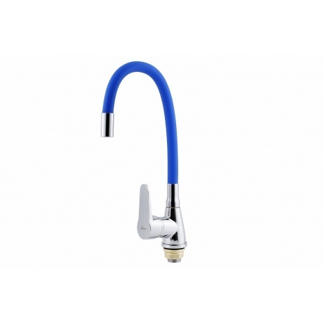 

Смеситель для кухни FAUZT FZs-822-B101 гибкий излив тип См-МОЦБА Синий