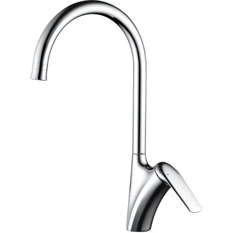 Смеситель одноручный для кухни с поворотным изливом RUSH Nevis (...