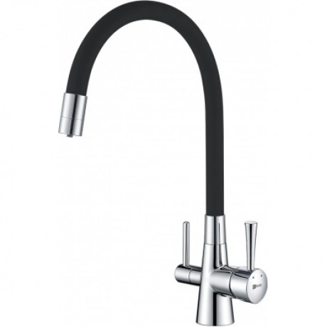 Смеситель Lemark Comfort (LM3075C) для кухни  с подключением к ф...