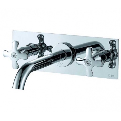 Смеситель для раковины встраиваемый D&K Hessen Lorsch (DA1414401...