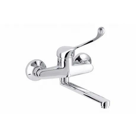 Смеситель локтевой ПСМ-ПРОФСАН PSM-508-055 МЕДИК настенный тип  ...