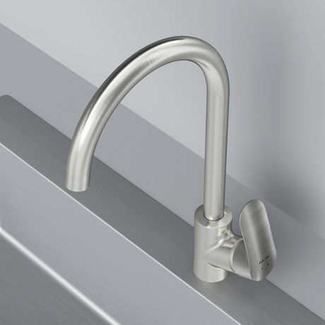 Смеситель для кухни AM.PM Like F8007111 сатин - фото 6