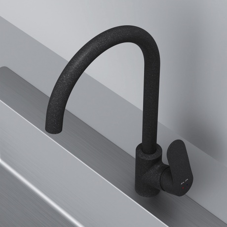 Смеситель для кухни AM.PM Like F8007122 черный - фото 6