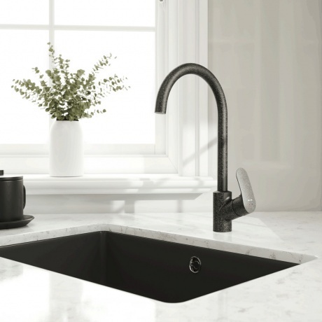Смеситель для кухни AM.PM Like F8007122 черный - фото 8