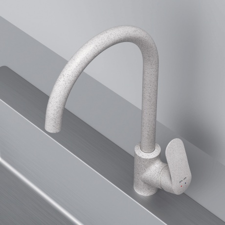 Смеситель для кухни AM.PM Like F8007133 белый - фото 6