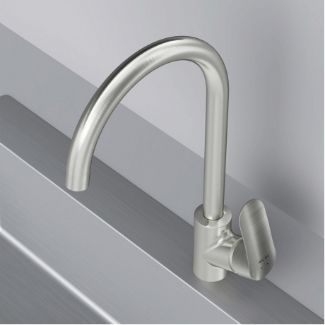 Смеситель для кухни AM.PM Like F8007711 сатин - фото 5