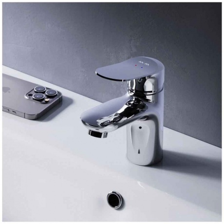 Смеситель для умывальника AM.PM Sunny F85C02100 хром - фото 2