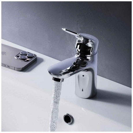 Смеситель для умывальника AM.PM Sunny F85C02100 хром - фото 3