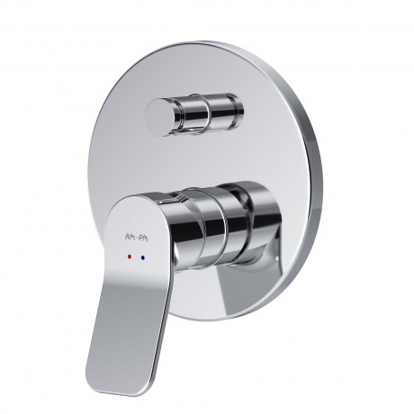 

Смеситель настенный для ванны и душа с ТМС AM.PM X-Joy F85A45000 хром