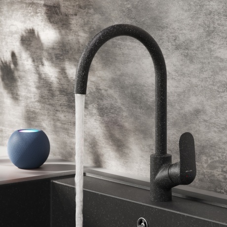 Смеситель для кухни с кан. для питьевой воды AM.PM Like F8007722 черный - фото 2